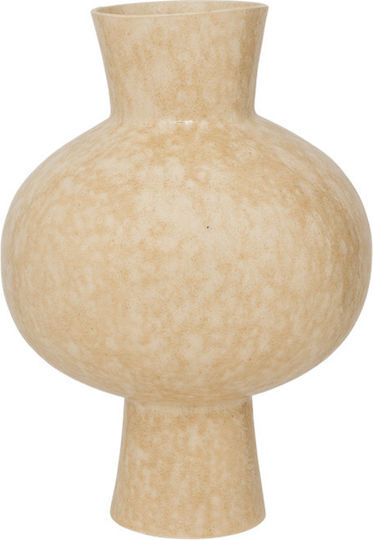 Urban Nature Culture Amsterdam Decorative Ceramic Vase Beige 29.5x29.5xH42cm