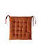 Terracotta Garden Chair Cushion 40x40 cm