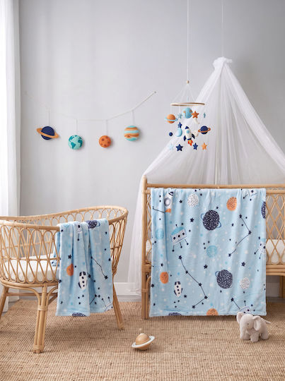 Rythmos Pătură de Înfășat și de Leagăn din Fleece Albastru Marin 80x110 cm Rythmos Pătură de Înfășat și de Leagăn din Fleece Albastru Marin 80x110 cm
