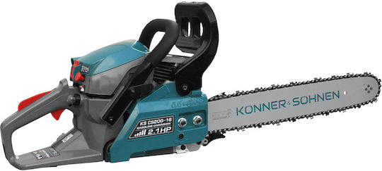 Könner & Söhnen Gasoline Chainsaw 1.6hp 5.6kg with 40cm Bar and Easy Start