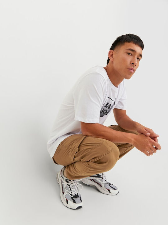Jack & Jones Paul Ανδρικό Παντελόνι Cargo Ελαστ...