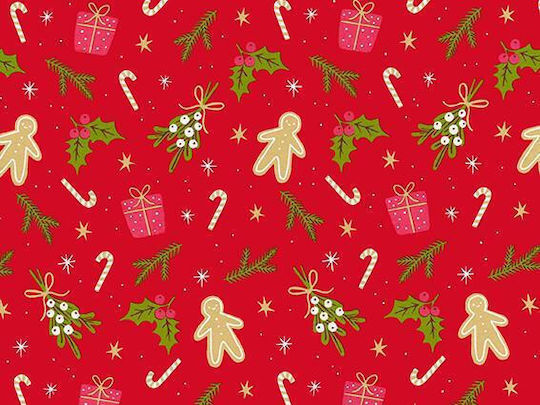 Rotolux Weihnachtliches Geschenk-Einwickelpapier 10000 cm