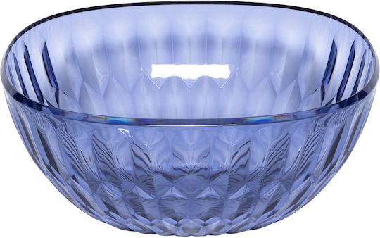 Guzzini Vanity Стъклена Салатиера Синя