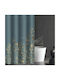 Guy Laroche Fabric Shower Curtain with Grommets 180x185cm Cement