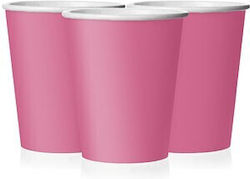 Unique Industries Fuchsienfarbener Pappbecher 270 ml 14 Stück