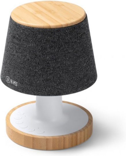 LED Table Lamp with White Shade and Base