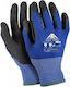 Active Gear Blaue Nitril-Arbeitshandschuhe