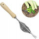 Greenmill Εκριζωτής Χειρός με Κοντάρι 32cm και Ξύλινη Λαβή