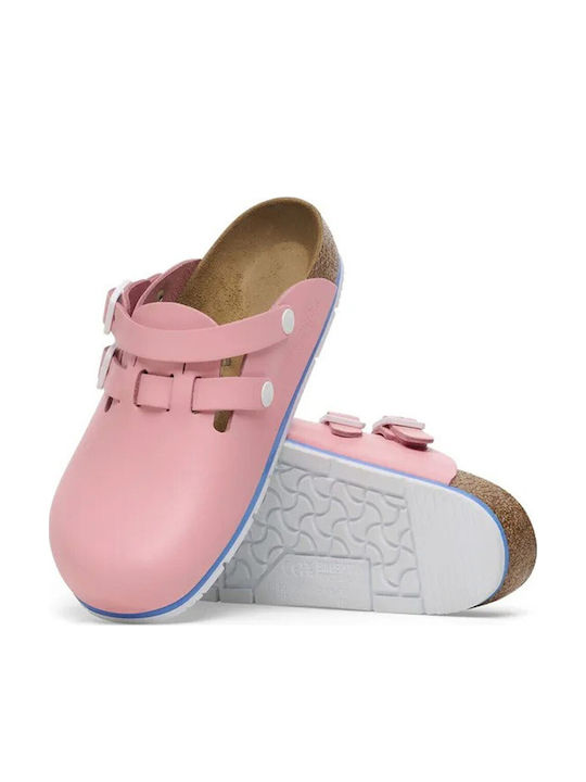 Birkenstock Kay Pro Дамско Розово Кожено Сабо