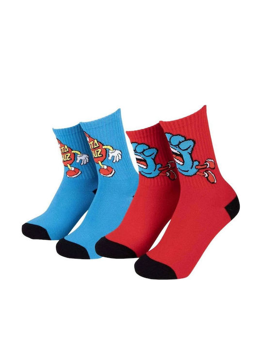 Santa Cruz Multicolour Christmas Socks 2Pack