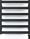 Black Bathroom Towel Rail 670x600 258kcal/h