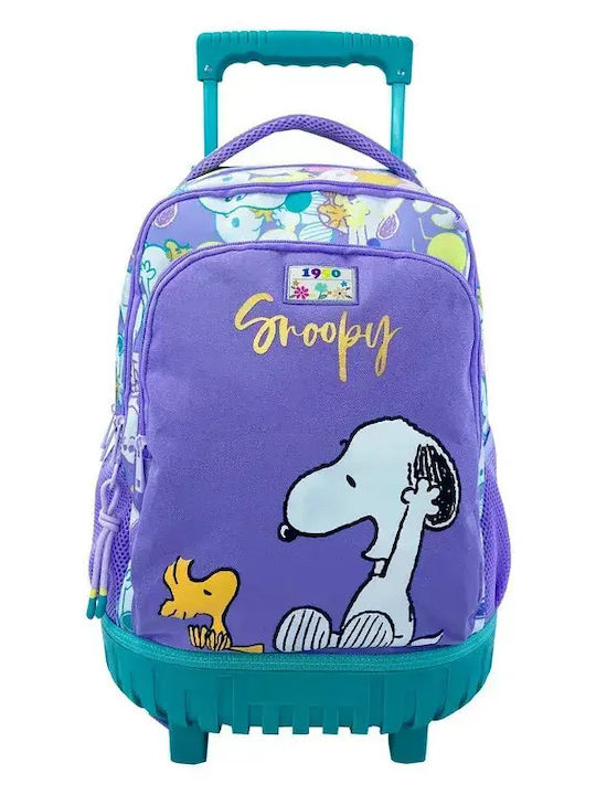 CyP Brands Ghiozdan Școlar Troler cu Husă pentru Sticlă de Apă Lila CyP Brands Ghiozdan Școlar Troler cu Husă pentru Sticlă de Apă Lila