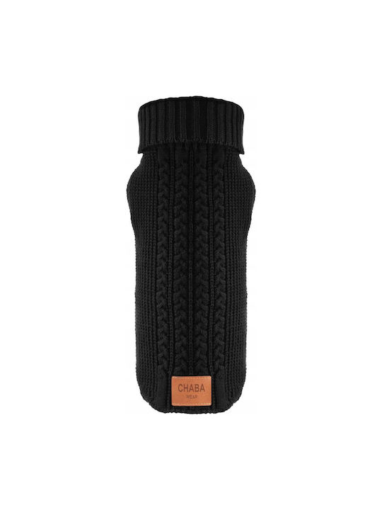 Chaba Dog Turtleneck Sweater XL 37cm Black