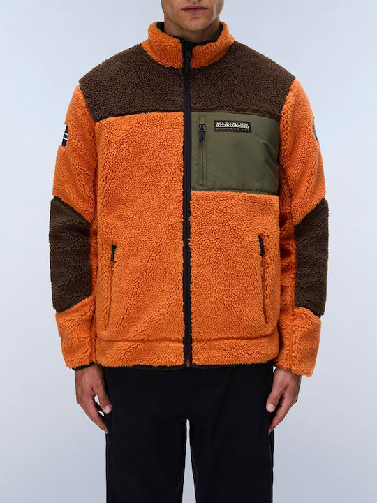 Napapijri Yupik Fz 5 Herren-Fleecejacke mit Reißverschluss Multi