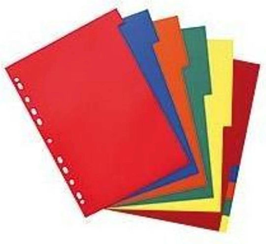 Herlitz Separatoare A4 PP 10 Bucăți Culori Diverse 174277