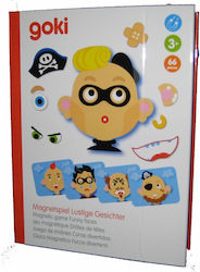 Goki Funny Face Magnetic Building Toy Boy Goki Funny Face Magnetic Building Toy Boy