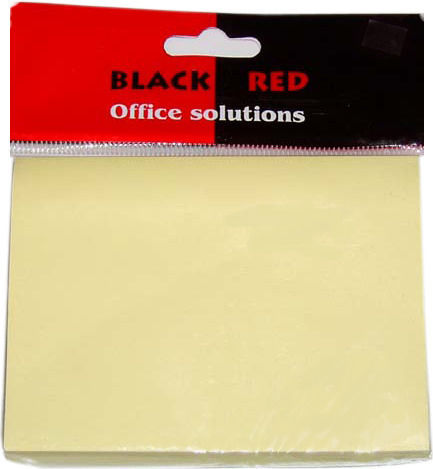 Black-red Sticky Notes 38x51 3 Pieces Black-red R3851-3