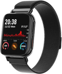 M96 Smartwatch with Heart Rate Monitor (Black)