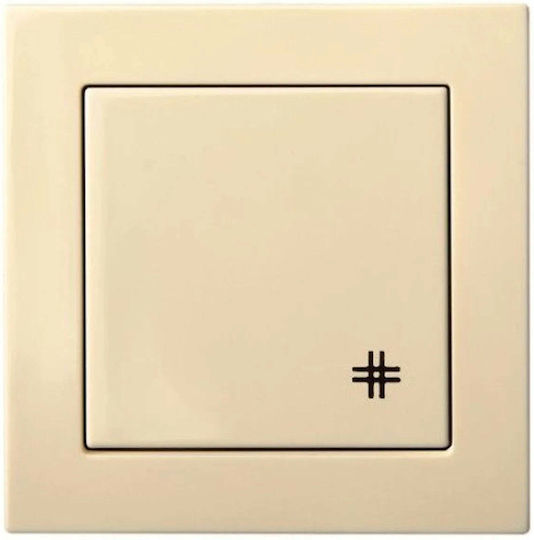 Liregus Recessed Medium Wall Switch with Frame