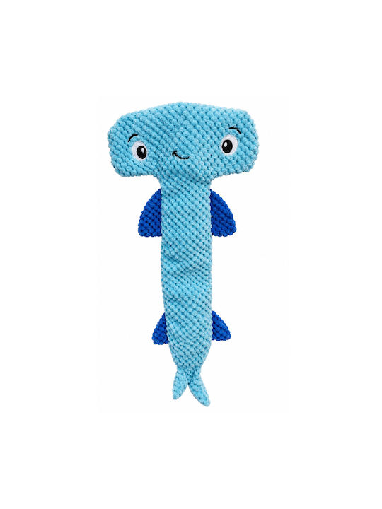 Denik Pets Плюшена играчка за куче със звук, синя, 1 бр.