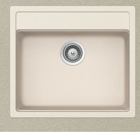 Schock Inset Sink L57xW51cm Beige