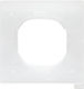 Kontakt-Simon 1-fach-Schalterrahmen in transparenter Farbe Transparent