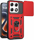 Bodycell Armor Slide Cover Case Motorola Edge 70 Pro/70 Pro Plus Roșu