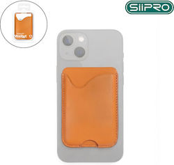 SiiPro Калъф за карти MagSafe Art-5005 в оранжев цвят