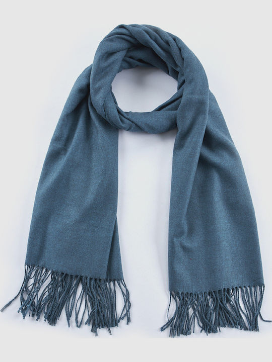 Verde Damen Schal Blau