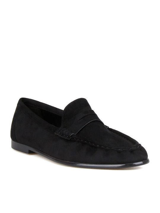 Silia D Suede Women's Loafers in Black