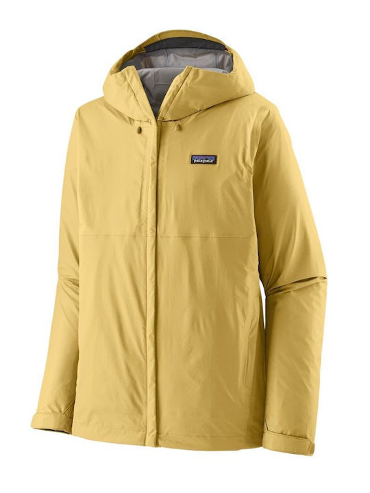 Patagonia Waterproof Jacket Limestone Yellow