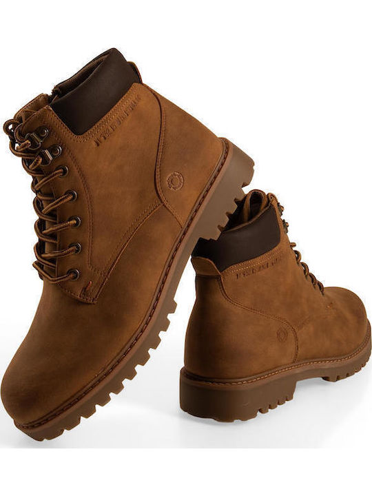 Refresh Herrenstiefel in Tabakbraun