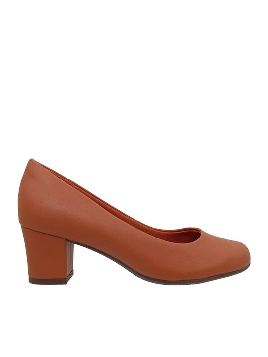 Piccadilly Pantofi cu Toc Mediu Maro