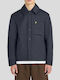 Langärmeliges Overshirt Dark Navy