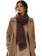 Women's Cashmere Neck Warmer Burgundy