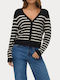 Women's Cardigan with Buttons Black