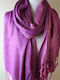 Women's Silk Scarf Purple