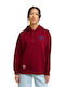 Women's Hooded Sweatshirt Burgundy