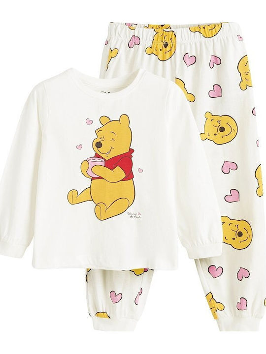 Cool Club Kinder-Pyjama Weiß