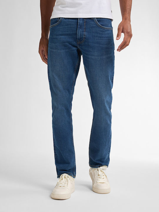 Blugi Bărbați Regular Straight Fit Albaștri