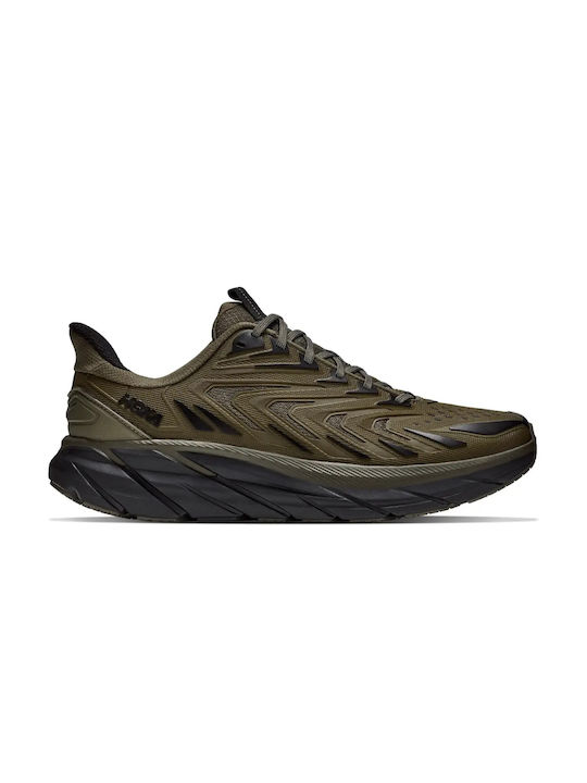 HOKA Clifton Utl Мъжки трейл обувки Antique Olive / Black