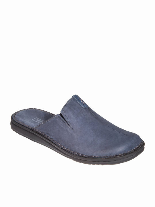 Adam's Shoes Blaue Anatomische Herren-Lederpant...