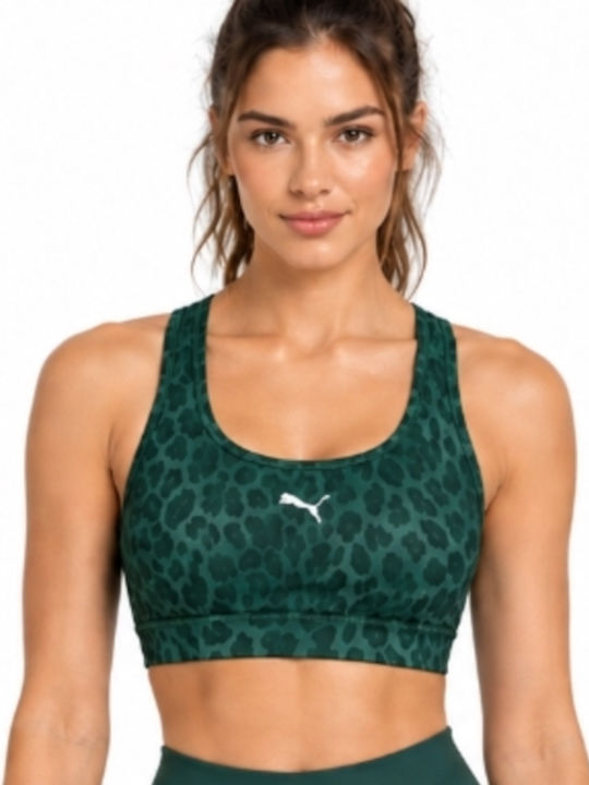 PUMA 4keeps Damen Sport-BH Grün