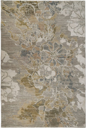 Biokarpet Biokarpet Blossom 04116a Cream Gray M Gray 240x300