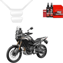 Прозрачно Защитно Фолио Grizzglass Bodyshield за Фарове Cfmoto 450mt 2024-2026 3in1