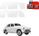 Transparent Protective Film Grizzglass Bodyshield Wheel Arches Warszawa 201 1957-1964 8in1