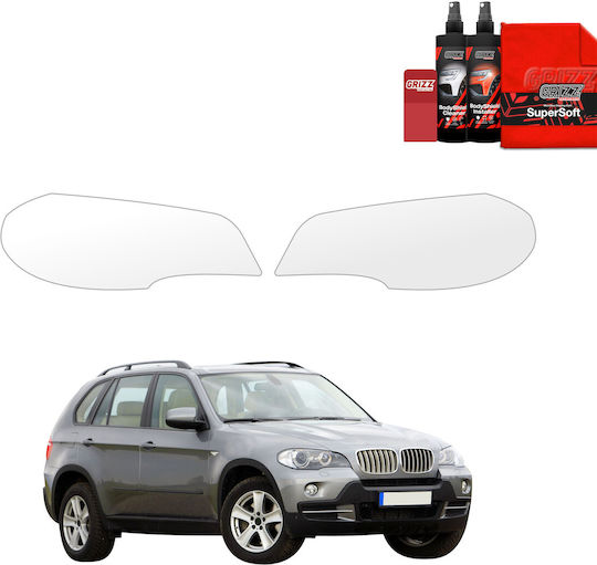 Прозрачно защитно фолио Grizzglass Bodyshield за фарове BMW X5 E70 SUV 5d 2006-2013 2in1