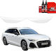 Transparent Protective Film Grizzglass Bodyshield Headlights Audi A6 C9 Avant 2025-2026 2in1
