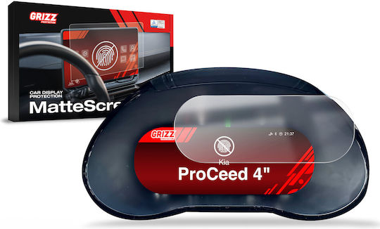 Ματ Φύλλα Grizzglass Προστασία Cardisplay Kia Proceed Virtual Cockpit 2018-2024