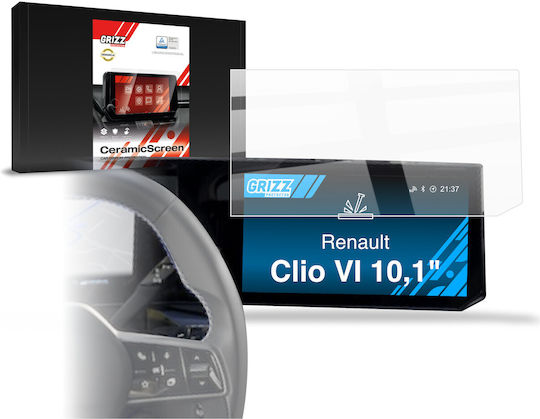 Κεραμική Grizzglass Προστασία Οθόνης Αυτοκινήτου Renault Clio 6 10 1" 2026